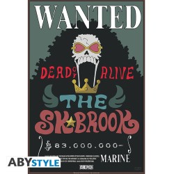 Poster - Set of 2 - One Piece - Wanted Brook & Chopper - Brook