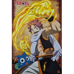 Poster - Flat - Fairy Tail - Natsu & Happy