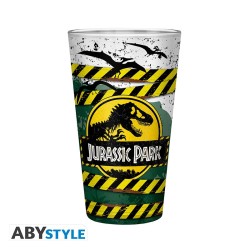 Glass - XXL - Jurassic Park - Danger high voltage