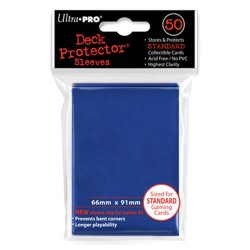 Protège-cartes - 50 pcs - Bleu