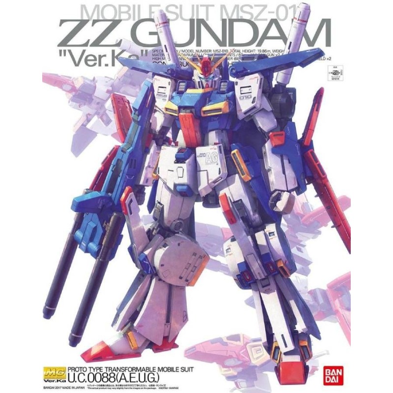 Maquette - Master Grade - Gundam - ZZ Ver.Ka