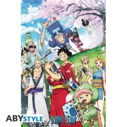 Poster - Gerollt und mit Folie versehen - One Piece - Wano