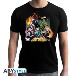 T-shirt - My Hero Academia - Team - M Unisexe 