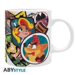 Mug - Subli - Crash Brandicoot - Personnages