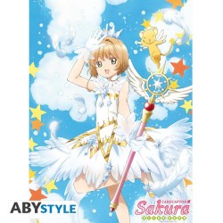 Poster - À plat - Card Captor Sakura - Sakura & sceptre