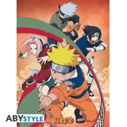 Poster - À plat - Naruto - Groupe
