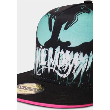Cap - Snap Back - Venom - Skull - U Unisexe