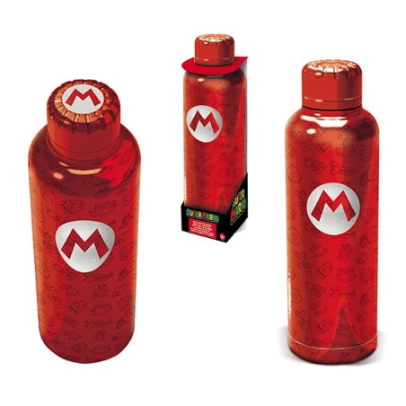 Super Mario Power Up Water Bottle