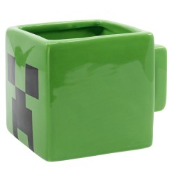 Becher - 3D - Minecraft - Creeper