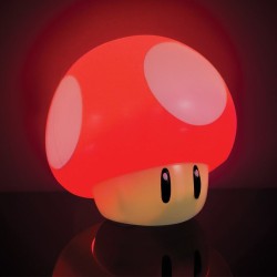 Lampe - Super Mario - Champignon rouge