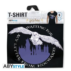 T-shirt - Harry Potter - Hedwige - XS Unisexe 
