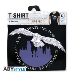 T-shirt - Harry Potter - Hedwige - S 