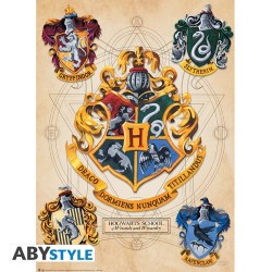 Poster - Packung mit 2 - Harry Potter - Wappen & Marodeure