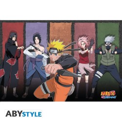 Poster - Roulé et filmé - Naruto - Naruto & alliés