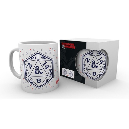 Mug - Subli - Donjons et Dragons - D20