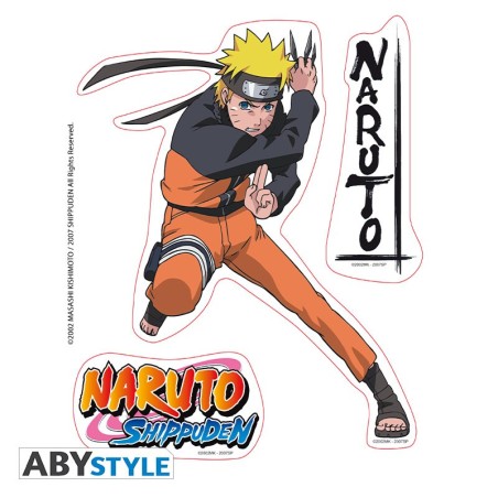 Autocollant - Stickers - Naruto - Naruto & Jiraiya
