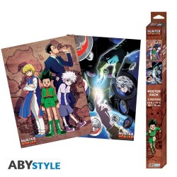 Poster - Packung mit 2 - Hunter X Hunter - Gruppe