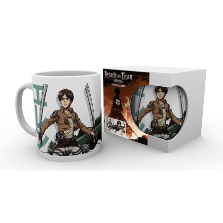 Mug - Subli - L'Attaque des Titans - Eren Duo