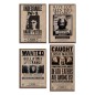 Magnet - Set of 4 - Harry Potter - Wanted Magnet - Set of 4 - Harry Potter - Wanted