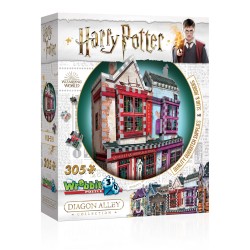 Puzzle - 3D - Casse tête/Réflexion - Indépendant de la langue - Harry Potter - Magasin d'accessoires de Quidditch