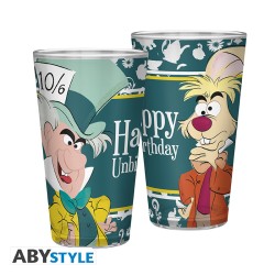 Verre - XXL - Alice au pays des Merveilles - Happy Unbirthday