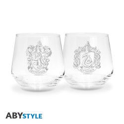 Verre - Harry Potter - Set de 2 Verres - Serpentard