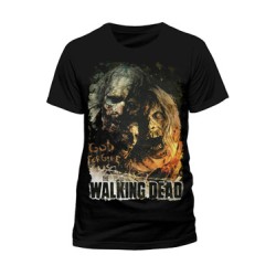 T-shirt - Walking Dead - God Forgive Us - M Homme 