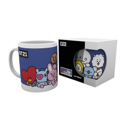 Mug - Subli - BT21 - Groupe