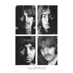 Poster - Roulé et filmé - The Beatles - Album Blanc