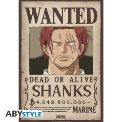 Poster - Flat - One Piece - Shanks - Der Rote Shanks