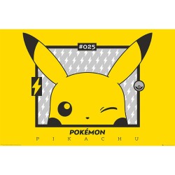 Poster - Rolled and shrink-wrapped - Pokemon - Pikachu