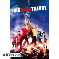 Poster - Gerollt und mit Folie versehen - The Big Bang Theory