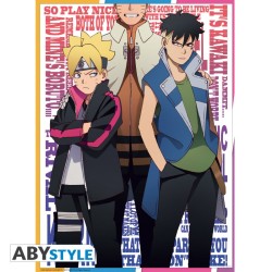 Poster - Flat - Boruto - Boruto & Kawaki