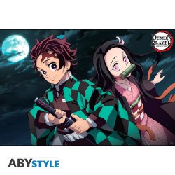 Poster - Rolled and shrink-wrapped - Demon Slayer - Tanjiro & Nezuko
