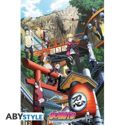 Poster - Rolled and shrink-wrapped - Boruto - Konoha