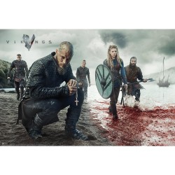 Poster - Gerollt und mit Folie versehen - Vikings