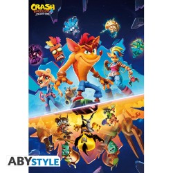 Poster - Roulé et filmé - Crash Brandicoot