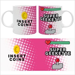 Mug - Mug(s) - Rétro gaming - Super Geekette