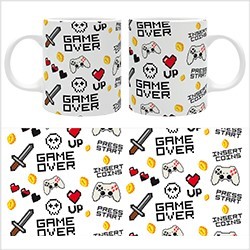 Becher - Tasse(n) - Rétro gaming - Game Over