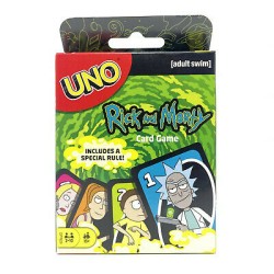 UNO - Classique - Familial - Cartes - Rick & Morty