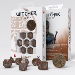 Jeux de rôle - Dés - The Witcher - Geralt - Roach's Companion (RPG dice set)