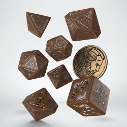 Jeux de rôle - Dés - The Witcher - Geralt - Roach's Companion (RPG dice set)