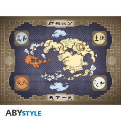 Poster - Set of 2 - Avatar: The Last Airbender - Appa & Map