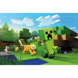 Poster - Gerollt und mit Folie versehen - Minecraft