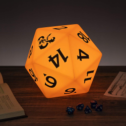 Lampe - Dungeons & Dragons - Changing Color D20