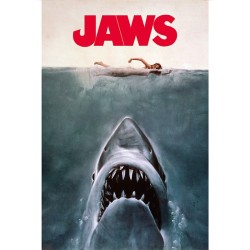 Poster - Rolled and shrink-wrapped - Jaws - Key Art