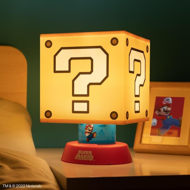 Lampe Super Mario Block