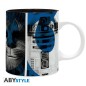 Mug - Subli - Star Wars - SW9 & R2D2 & Rey