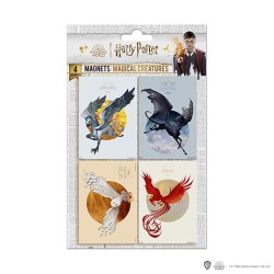 Objet de décoration - Aimant - Harry Potter - Set de 4