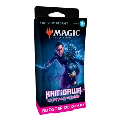 Trading Cards - Draft 3 Boosters pack - Magic The Gathering - Kamigawa: Neon Dynasty